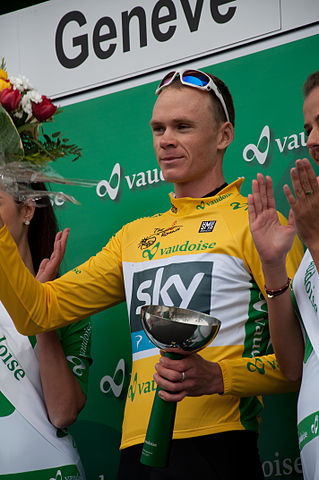Kenyan born Chris Froome - Photo by Thortuck