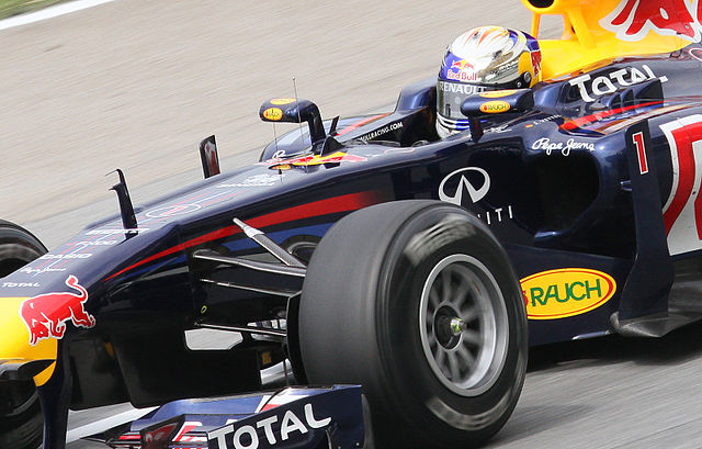 F1 2013 Champion: Sebastian Vettel - Photo by Morio (Wikimedia Commons)